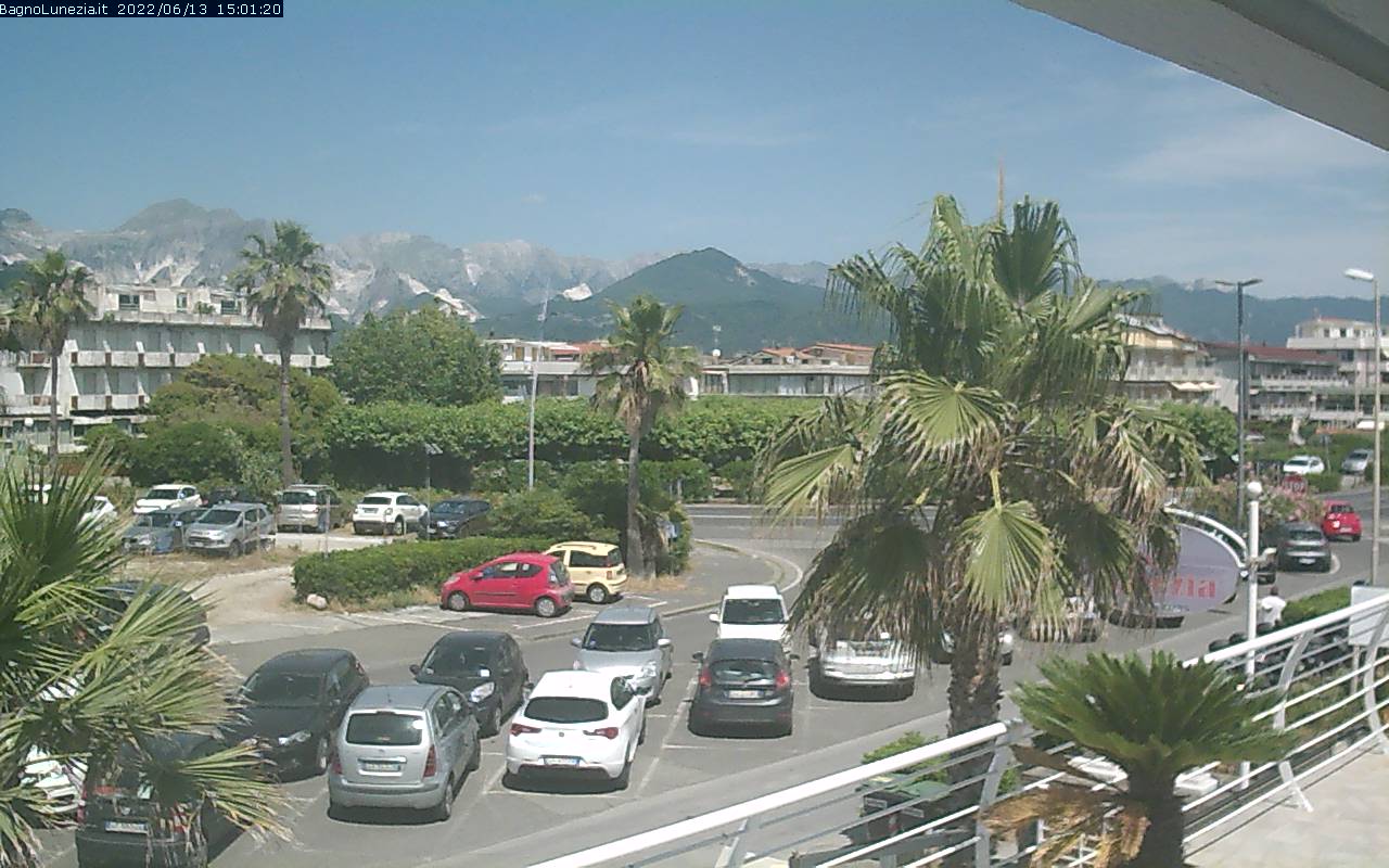 Webcam Marina di Carrara lato est